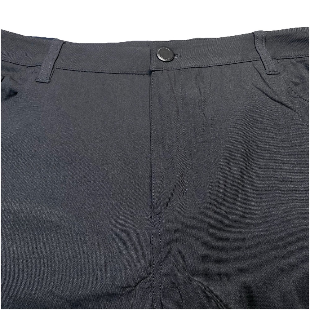 NEW Hart Schaffner Marx Tech Pants 42x30 Straight Fit Flat Front Gray